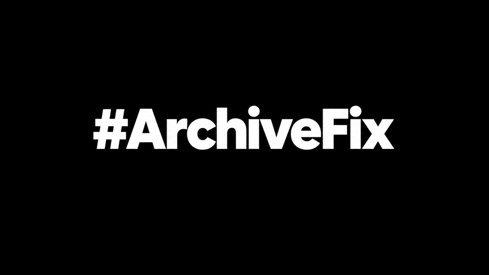 ArchiveFix