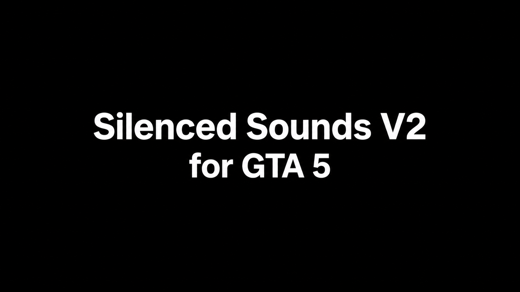 Silenced Sounds V2